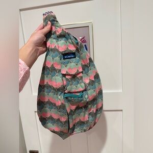 Kavu Original Rope Messenger Bag Horizon Dots